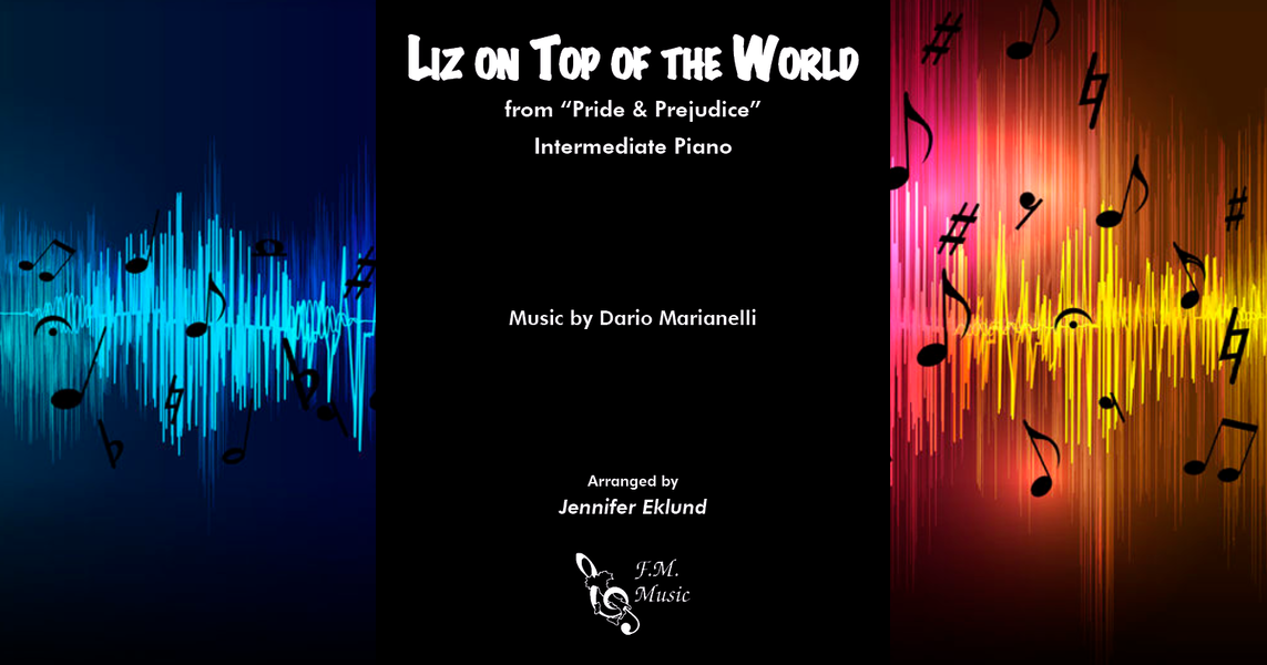 liz on the top of the world piano